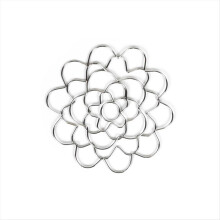 Suporte para Arranjo de Flores, Auxiliar para Arranjo de Flores, Reutilizável, em Aço Inoxidável, 10 cm (4 polegadas)