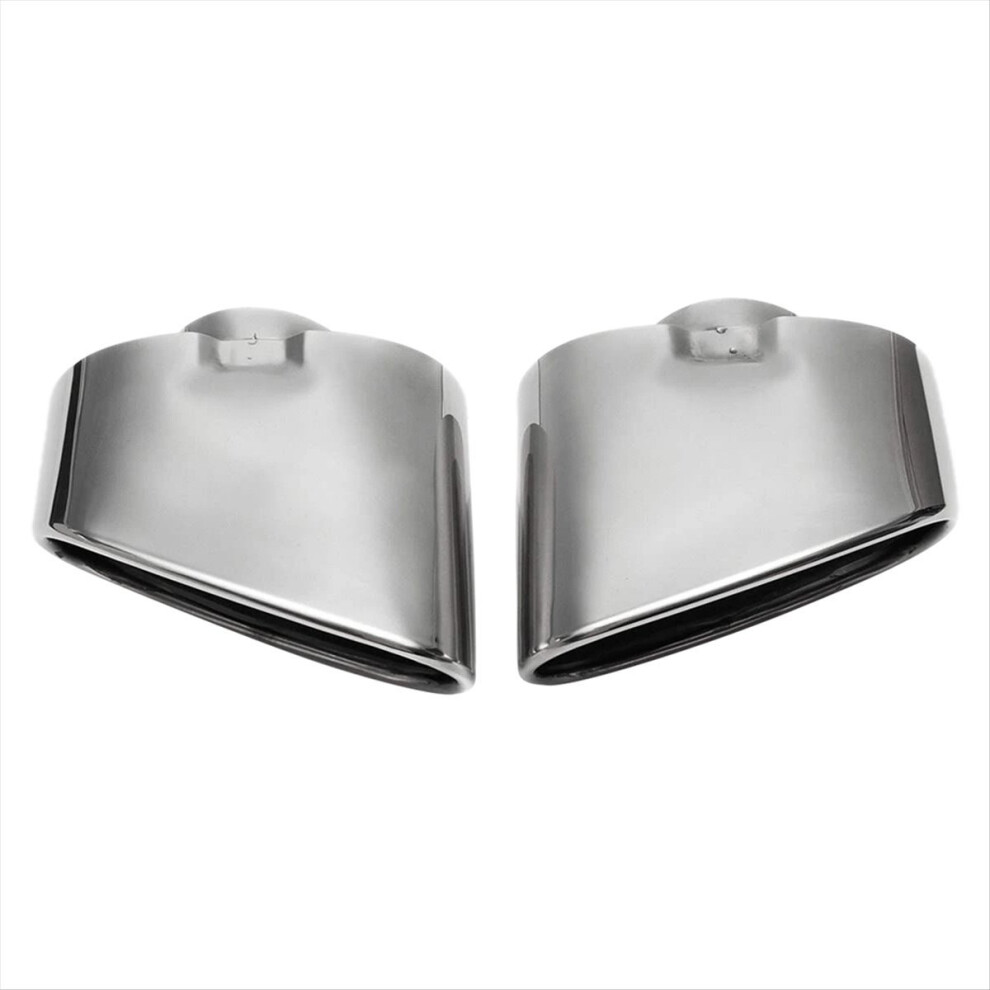 Stainless Steel Chrome Car Exhaust Tips Dual Tailpipe Muffler Pipe Cover For X5 E70 E53 2000-2016 4852088594980