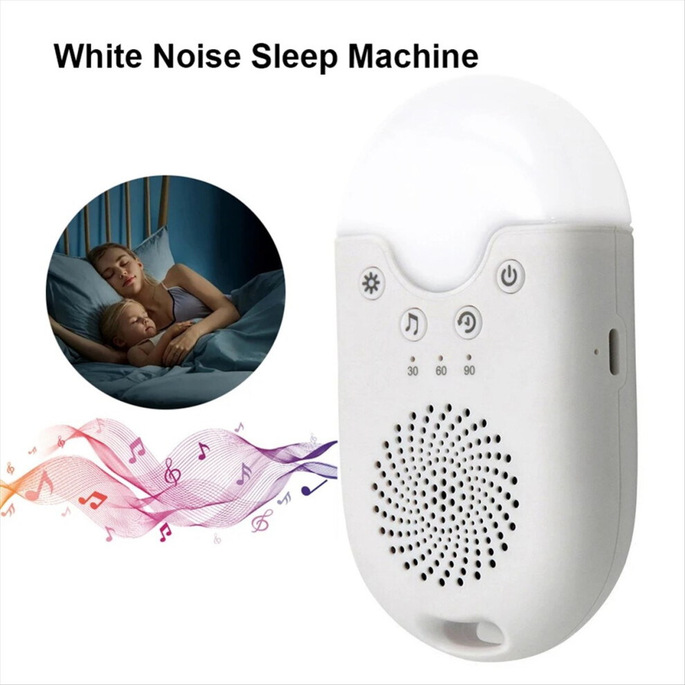 White Noise Sleep Machine Baby Instrument Elderly/Adult Anxiety Insomnia Bedside Audio Player