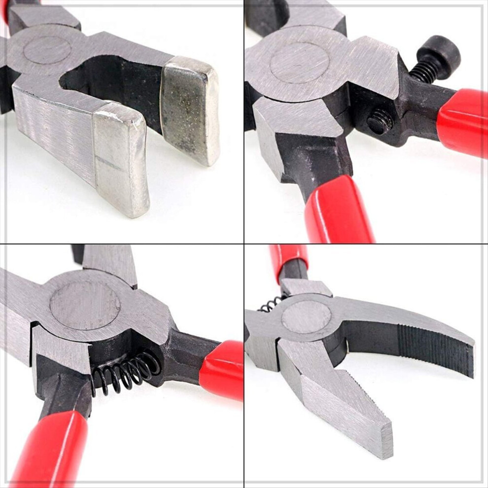 Glass Running Breaker And Cutting Tool Set, Heavy Duty Glass Cutting Tools, For Stained Glass,Mosaic Cutting Pliers Tool 4852088586541