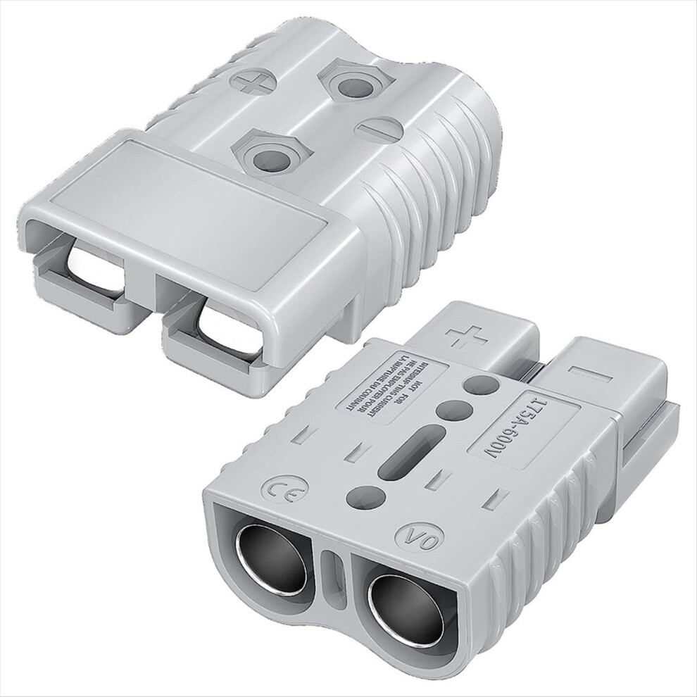 175Amp Battery Quick Connect/Disconnect Connector, Wiring Harness Plug Connector Kit For Car Winch Trailer 4852088587340
