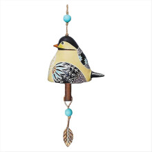 Bird Song Bell Garden Decoration Bird Song Bell Wind Chime Music Hanging Wind Chimes Chimes Bird Song Hanging Bell,D