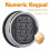 Lock Replacement Chrome Digital Keypad Electronic Lock 4