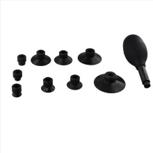 Kit de ventosas para lentes oito em um com 9 ventosas intercambiáveis, sucção forte, caneta de sucção manual, extrator de lentes.