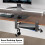 Under Table Hanging Holder for /for Slim Game Console Stander Bracket Earphone Gamepad Desktop Game Controller 4