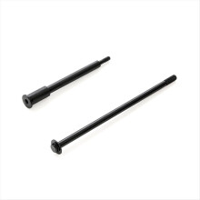 Kit de ejes fijos para rueda delantera y trasera de acero metálico para accesorios de actualización de motocicleta Promoto-MX 1/4