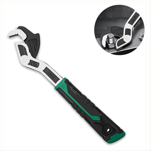 6Inch Adjustable Wrench,Auto Size Adjusting Wrench,Self-Adjusting Quick Wrench,Multi-Size Spring Adjustable Wrench 1