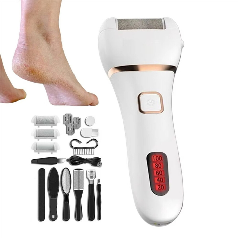 Electric Pedicure Tools Foot Care File Leg Heels Remove Hard Cracked DeadSkin Callus Remover Feet Foot Files Clean Care