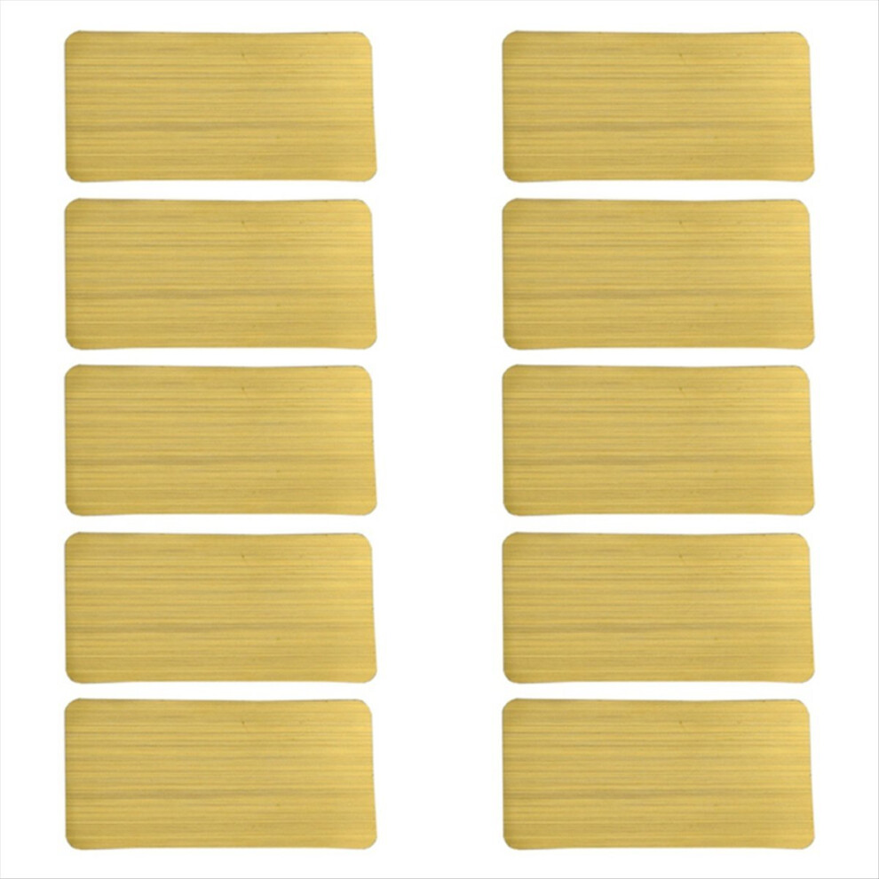 10Pcs Anti Emf Radiation Protection Shield Stickers Prevent Ionization For Camera Mobile Cell Phone Laptop Gold 4853544086100