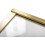 Καμπίνα Ντους Rea Hugo 100x80 Brushed Gold 7