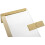 Καμπίνα Ντους Rea Hugo 100x90 Brushed Gold 7