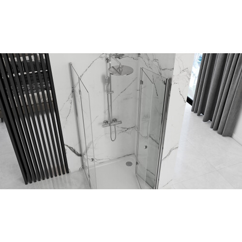 Rea Fold N2 Modulaire Opvouwbare Douchewand 90x120 2