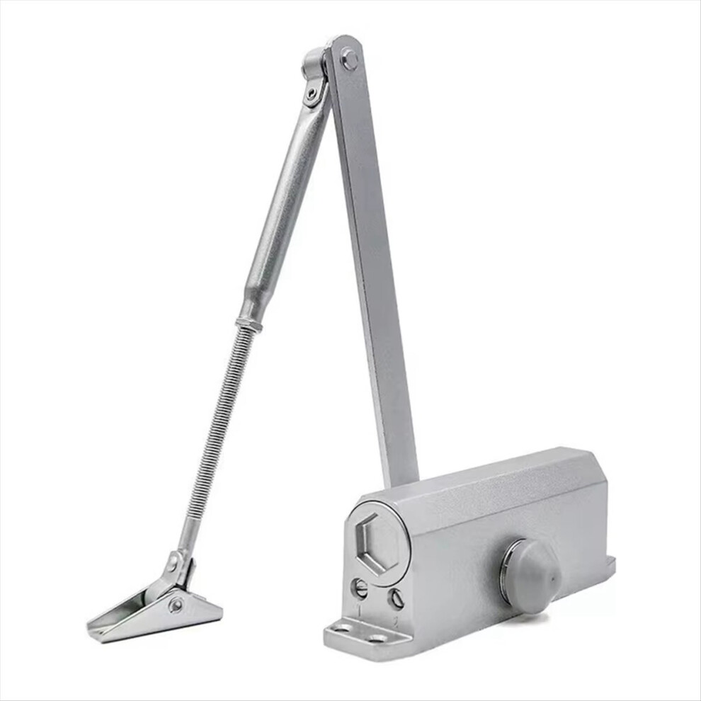 Automatic Door Closer Adjustable Door Stop Multifunctional Buffer Door Closer Suitable For Residential Decoration A 4853544096857