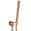 Κρυφή Βρύση Μπανιέρας Rea Lungo, Brush Copper + Box 5