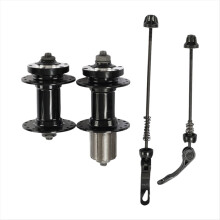 32-Hole Set of Card-Type Disc Brakes Huagu Mountain Bike Huagu Brakes Disc Brake Bicycle Hubs, Black