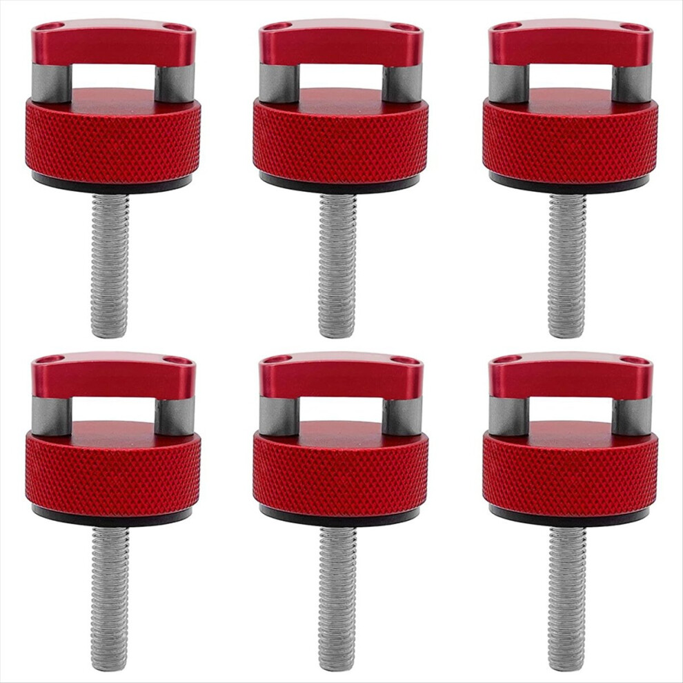 6Pcs Hardtop Bolts Screw Quick Removal Fastener Thumb Screw Nut Kit For Jk 2007-20018 Jl 2018-2022 4853544001134