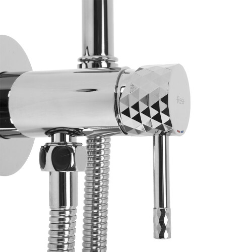 Bidé Csap Lungo Loop Diamond Chrome 1