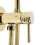 Bidé Csap Lungo Loop Diamond Gold 2