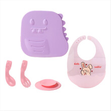Bento Box for Kids-Leakproof Lunch Box with Compartments Microwave & Dishwasher Safe Children'S Ldinner Plate B