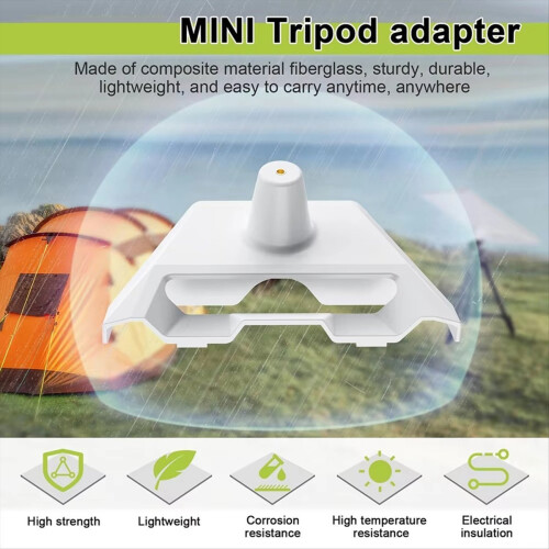 For Mini Adapter Mount,for Mini Dish, Suction Cup Mount and Tripod Mount Base,1/4 Inch Nut Mount 2