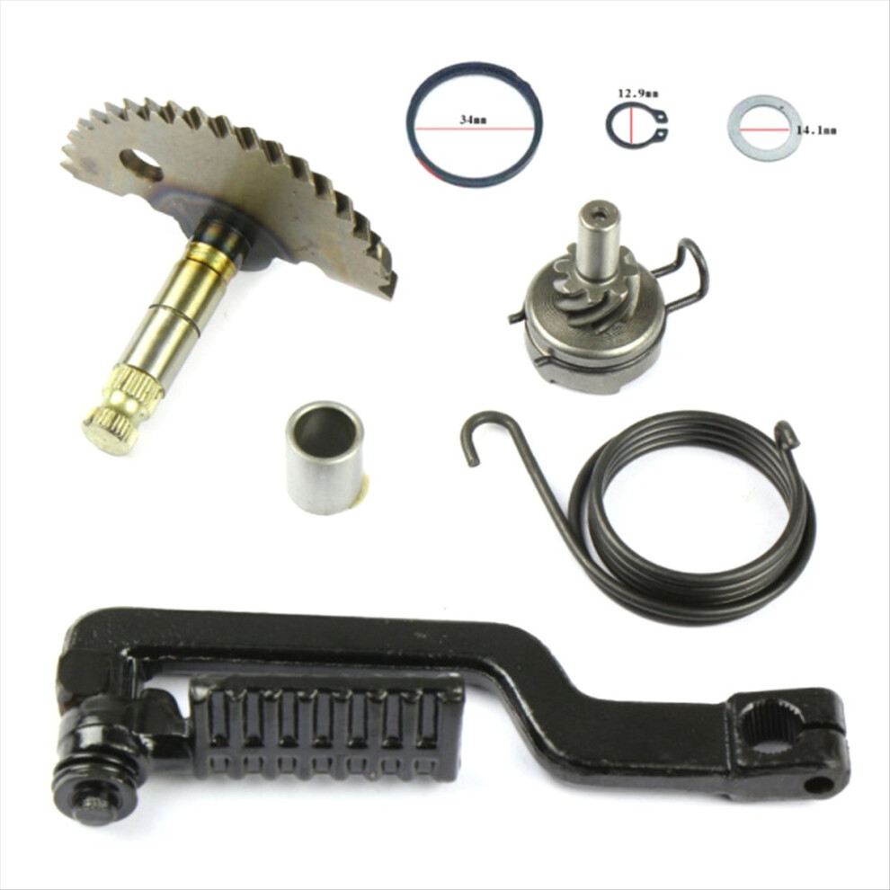 New Motorcycle Lever Shaft Gear Assembly Kit For Gy6 49Cc 50Cc 80Cc 100Cc Scooter Shaft Gy6 80Cc 139Qmb Light 4853544011638