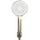 Fürdőkád Csaptelep Drop Brush Gold 5
