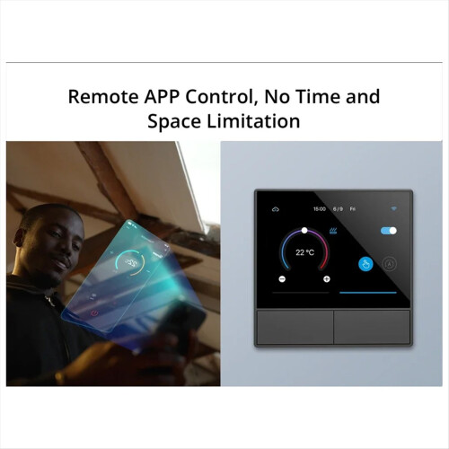 NSPanel Smart Touch WiFi Smart Switch Scene Wall Switch EU Θερμοστάτης για οικιακό φωνητικό έλεγχο