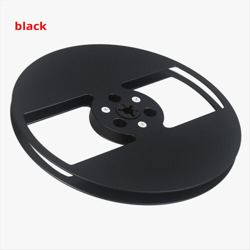 Carretel de fita vazio universal de 1/4" (7 polegadas) para gravadores de rolo a rolo, compatível com ReVox e Studer (prateado). 1