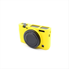 Silikonebeskyttelsesetui til DCS-RX100-serien M3, M5, M6, M7 - Blødt, ridsefast kameracover, gul