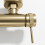 Βρύση Μπανιέρας Rea Lungo Grip Brush Gold 2
