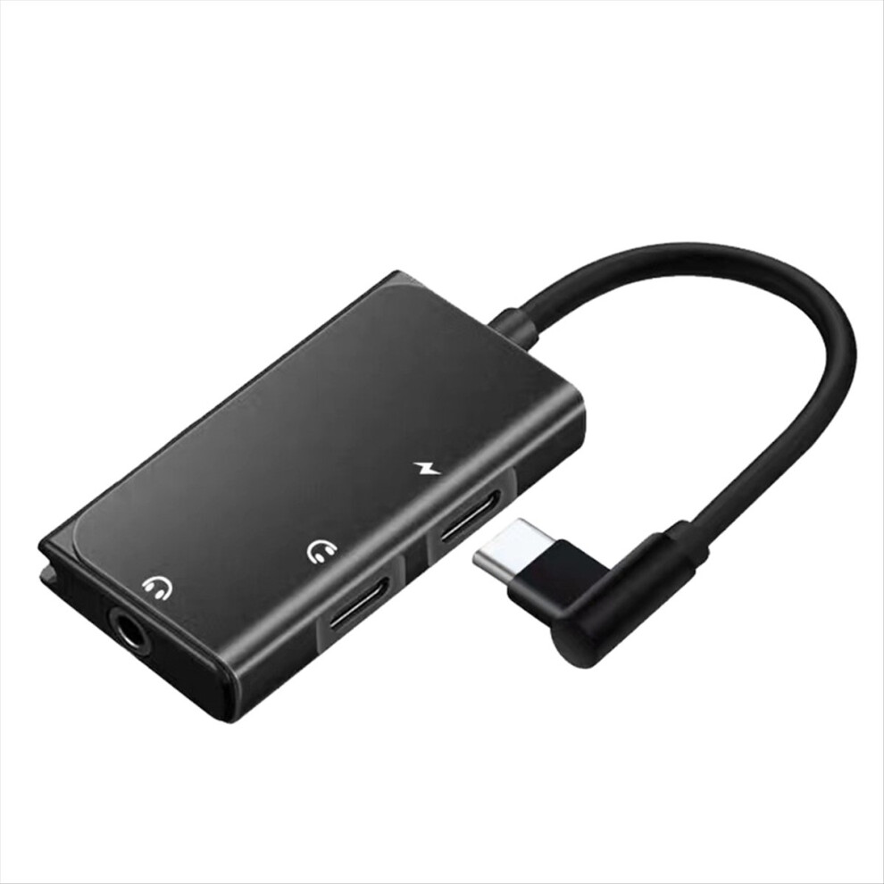 3 In 1 Type C Earphone Adapter For Phone Pd60w Charge 3.5Mm Audio 4853544016466