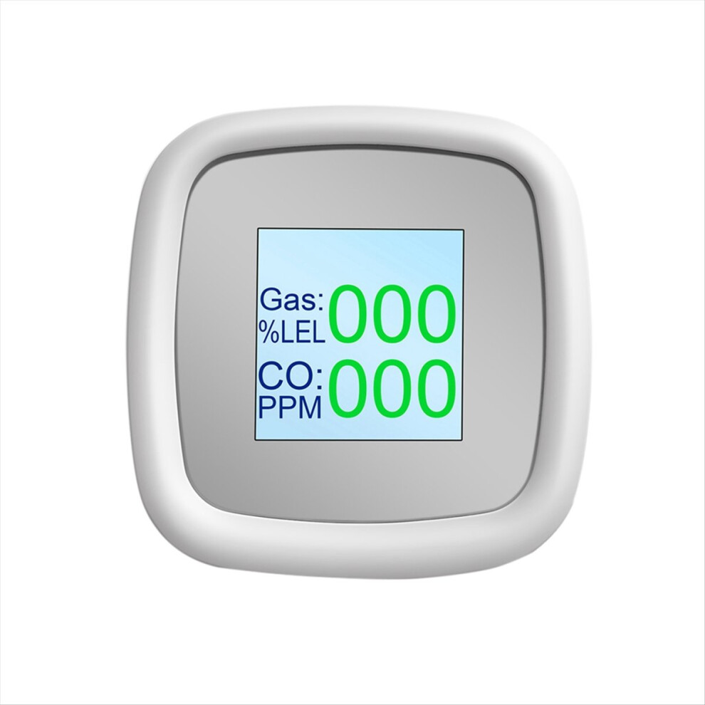 Tuya Combustible Gas Detector Gas Alarm Digital Gas Detection Sensor Sound Alarm Smart Air Quality Detector,A 4853544042557
