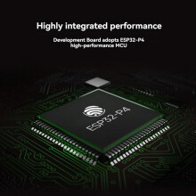 ESP32-P4-NANO Udviklingskort + Kamera + Højttaler + FFC Kabelsæt Dual-Core RISC-V WiFi6 Bluetooth5/BLE RJ45 100M Ethernet Port