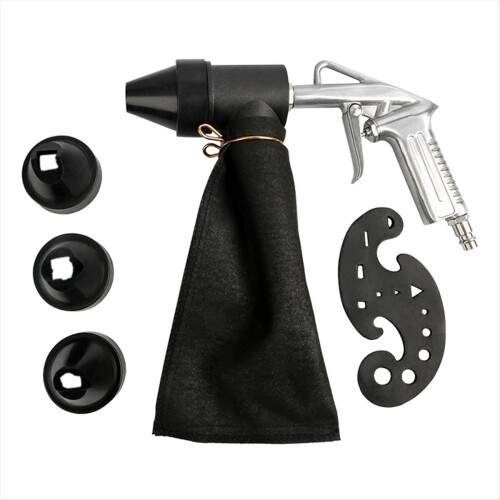 Pneumatic Sandblasting Tool Kit Sand Blasting Machine Set Versatile Sandblaster Handheld Polishing Machine Rust Remover 1