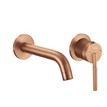 Robinet Mural Rea Argon Brush Copper + Box