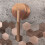 Μπαταρία Επιτοίχια Rea Argon Brush Copper + Box 3
