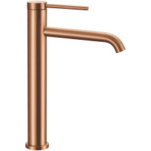 Βρύση Νιπτήρα Rea Clif Brush Copper High