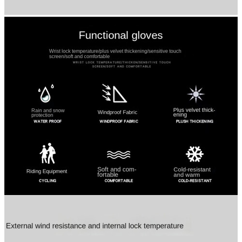 Samt Touch Screen Ski handschuhe Geschenk maske 2
