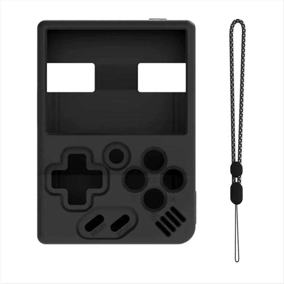 Protable For Mini Silicone Protective Case Shockproof For Mini V4 Game Console Cover Shell Accessories Gifts Black 4853544003732