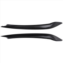 Car Headlight Eyebrow Molding Trim Sticker for 2019-2022 Lamp Eyelids Decorative Strips Lid Cover,C