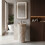 Freestanding Ceramic Basin Blanka Savana Matt 5
