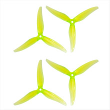 4 stk. 5131.0 5 tommer 3-bladet propel til RC drone FPV racing kompatibel med 2207 2306 motorer grøn