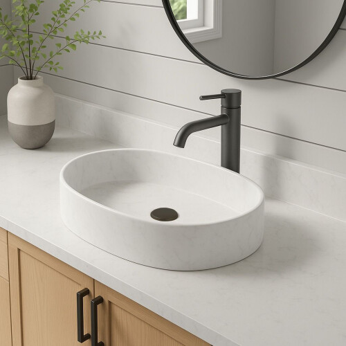 Rubinetto Da Lavabo Rea Lungo Titan High 1