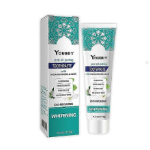(1pc)Hydroxyapatite fluoride free toothpaste, whitening toothpaste, fresh breath anti-decay toothpaste, reduce tooth stains whitening toothpaste