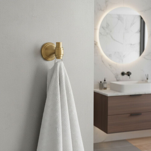 Κρεμάστρα Μπάνιου 16101 Aristo Brushed Gold 2