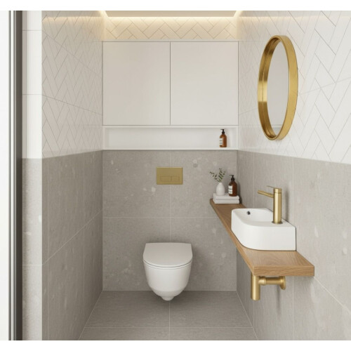 Lavabo À Poser / Mural Rea Odetta 2