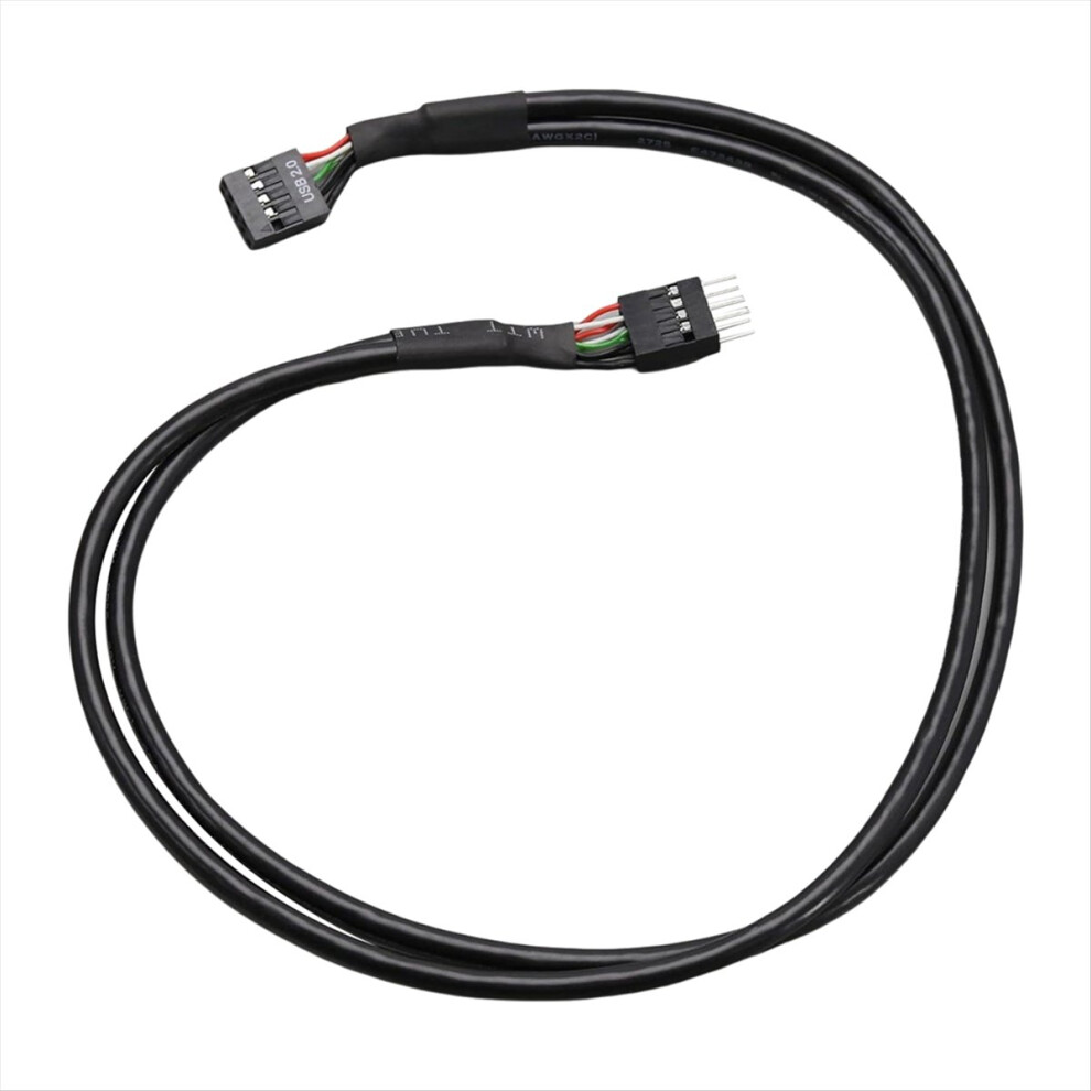 Mainboard Chassis Front 9-Pin Terminal Usb 2.0 Male To Female Extended Cable Usb 2.0 9Pin To 9Pin Extension Cable 4853544018231
