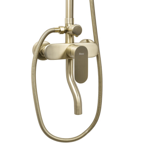 Σετ Ντους Rea Drop Brush Gold 2