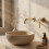 Robinet Encastré Rea Foster Brush Gold 4