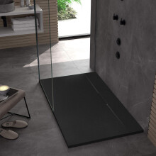 Douchebak Rea Bazalt Long Black 90x120